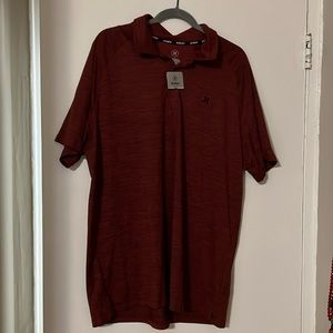 Red Marled Polo